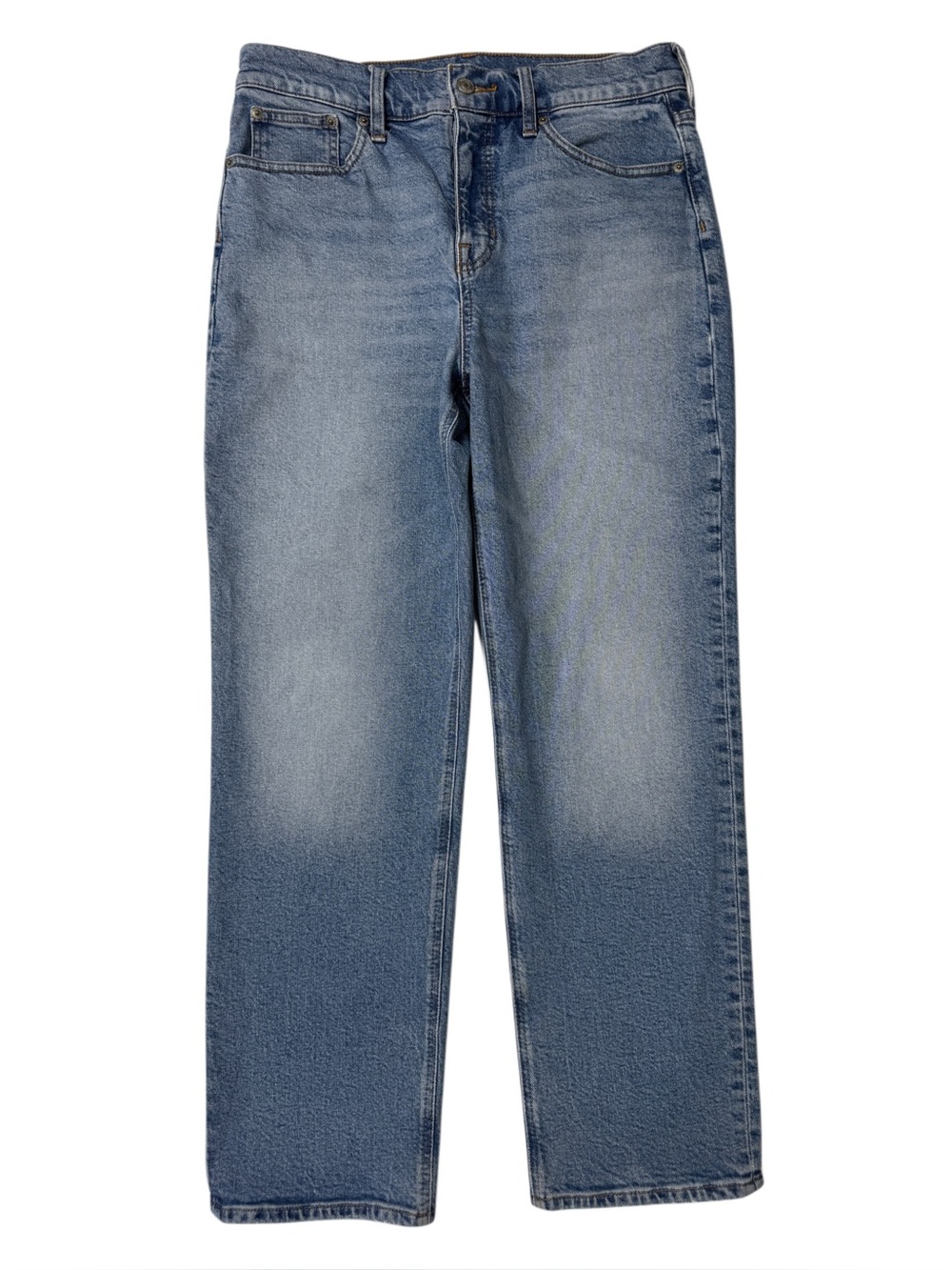 {J. Crew} "90s Classic Straight" Blue High Rise Relaxed Tapered Jeans WJ548